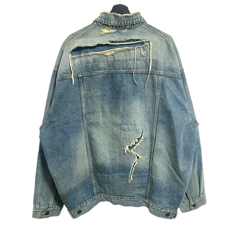 【BALENCIAGA】DESTROY DENIM JACKET