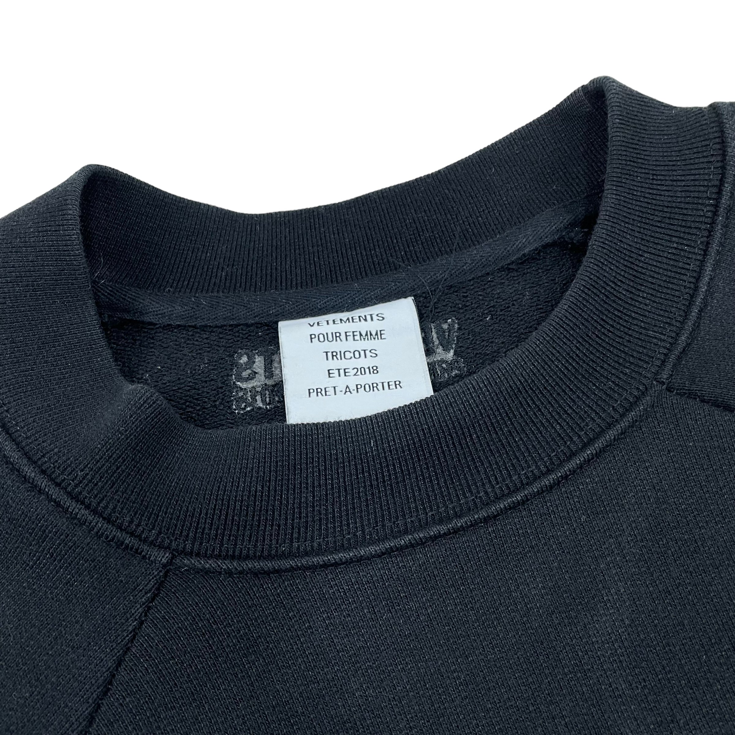VETEMENTS】UNSKINNY SWEATSHIRT | AURUM REWEAR