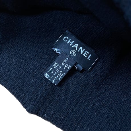 【CHANEL】LOGO CASHMIRE BEANIE