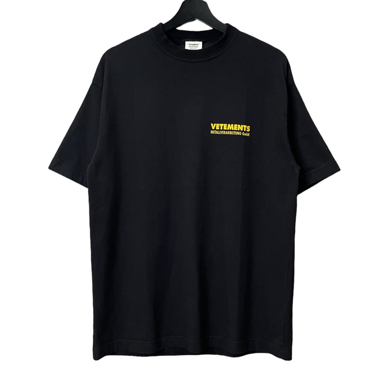 VETEMENTS】17SS METALLVERARBEITUNG GmbH TEE | A