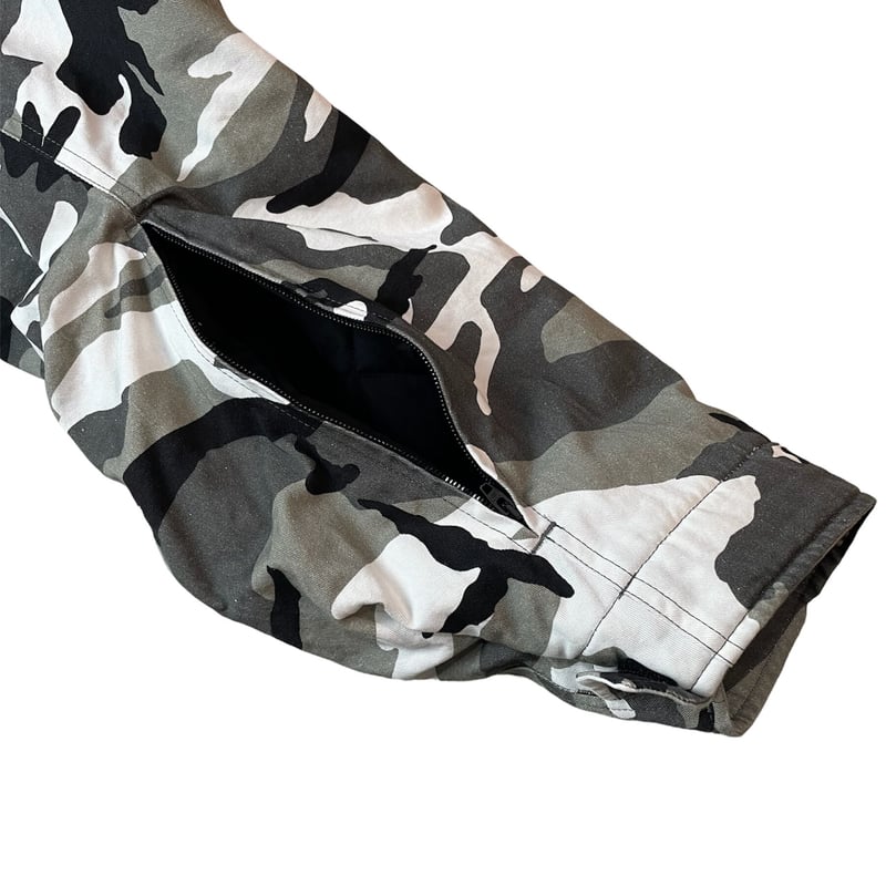 BALENCIAGA】21AW ASYMMETRY CAMO BLOUSON | AURUM