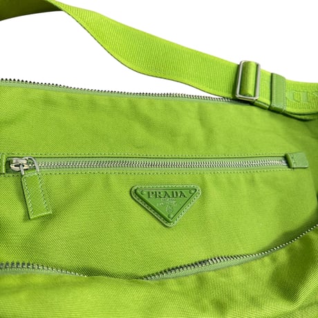 【PRADA】　TRIANGLE CANVAS BAG