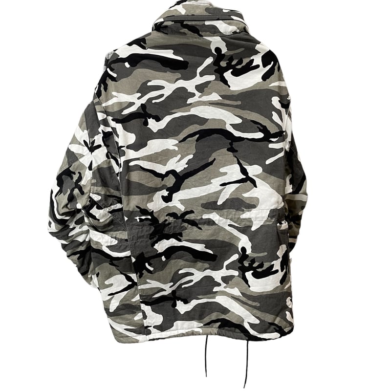 BALENCIAGA】21AW ASYMMETRY CAMO BLOUSON | AURUM