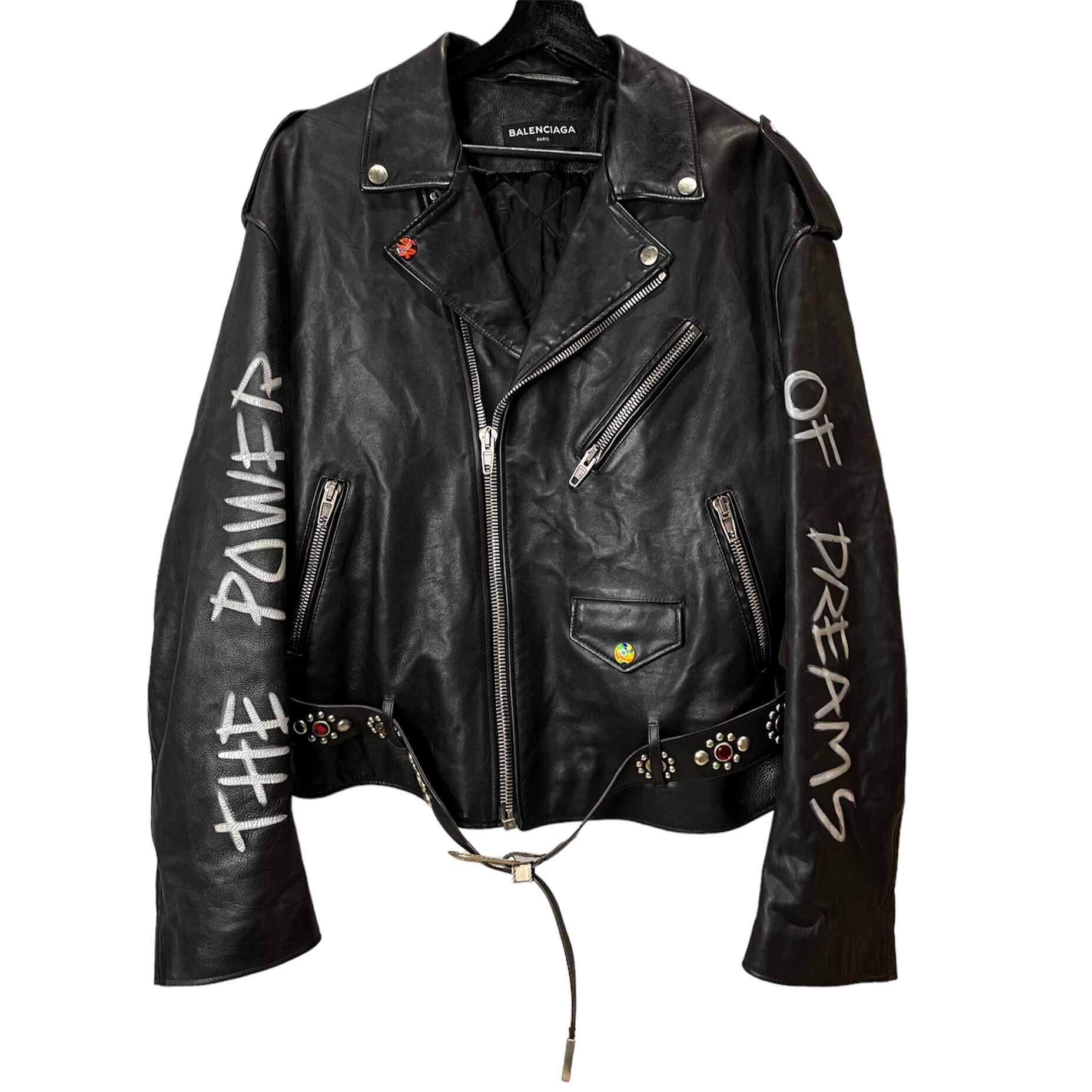 BALENCIAGA】18SS THE POWER OF DREAMS LEATHER JA