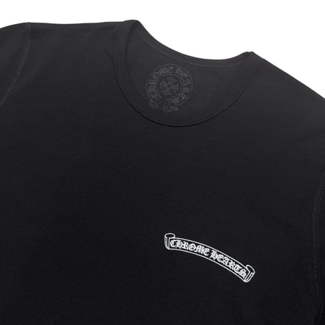 【CHROME HEARTS】SCROLL LABEL THERMAL L/S T-SHIRT