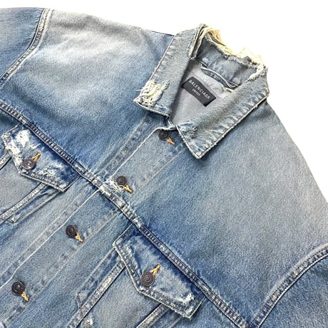 【BALENCIAGA】DESTROY DENIM JACKET