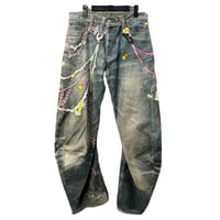 【ACNE STUDIOS】CHAIN PRINT LOOSE FIT DENIM