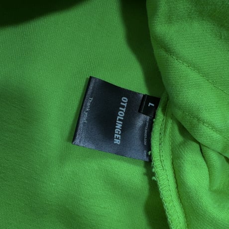 【OTTOLINGER】 22AW GREEN OVERSIZED DENIM JACKET