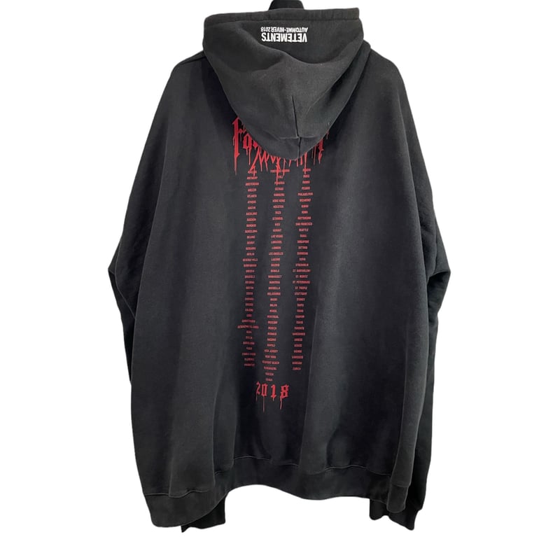VETEMENTS】17AW CITY LOGO HOODIE | AURUM REWEAR