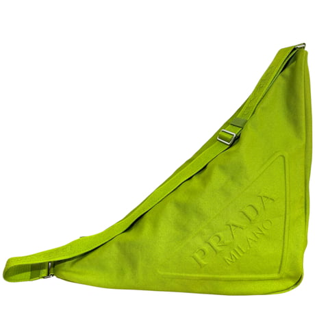 【PRADA】　TRIANGLE CANVAS BAG