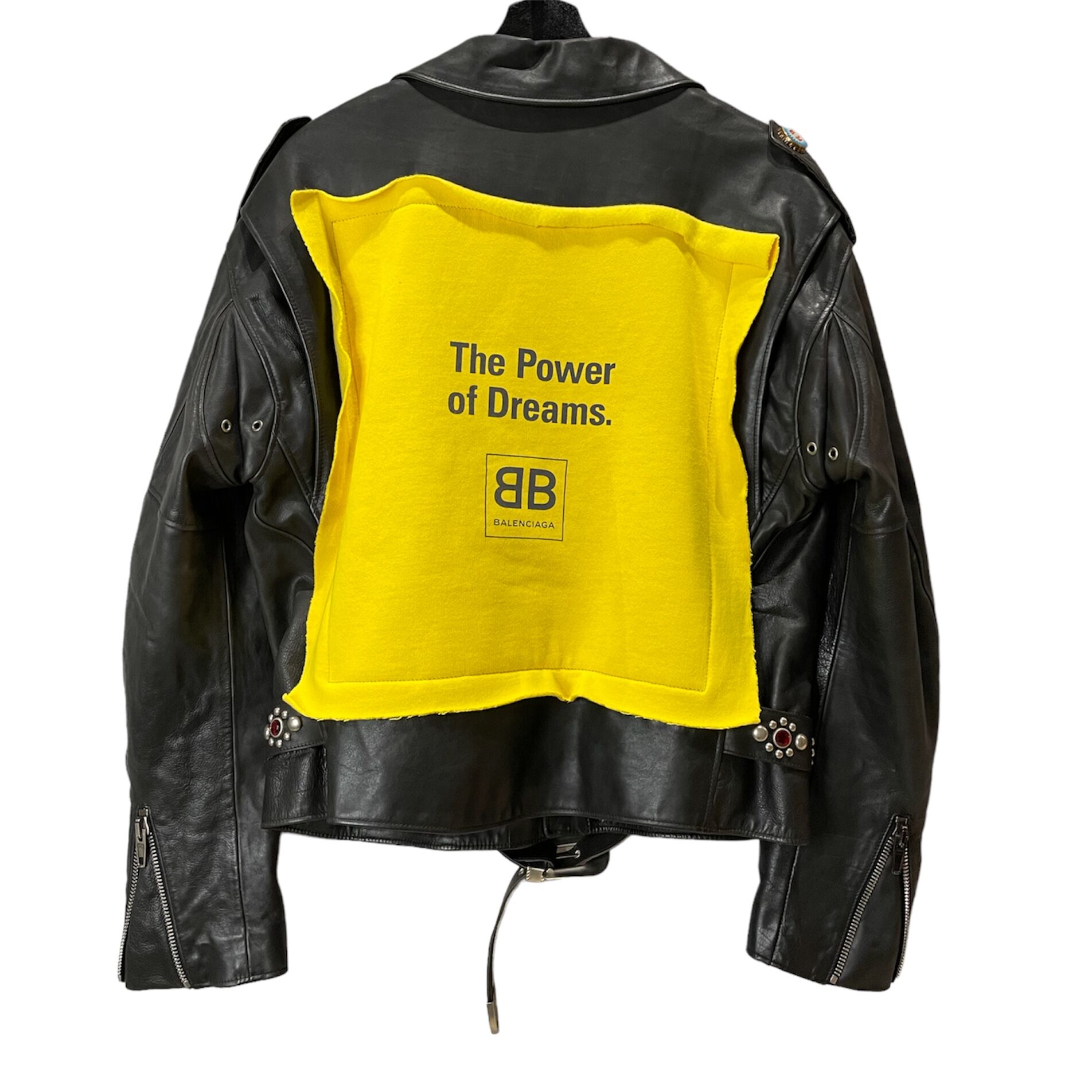 BALENCIAGA】18SS THE POWER OF DREAMS LEATHER JA