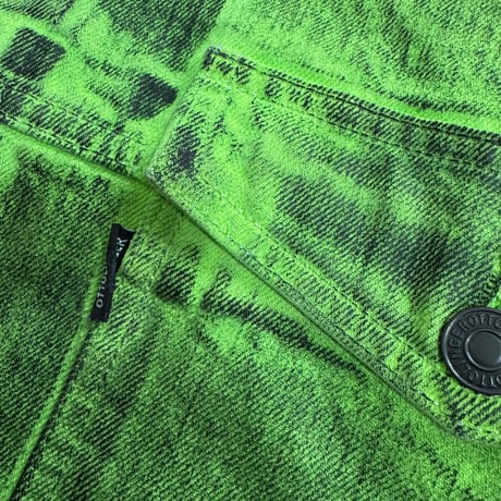 【OTTOLINGER】 22AW GREEN OVERSIZED DENIM JACKET