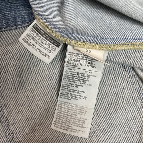 【VETEMENTS】×LEVIS 17SS REVERSE DENIM JACKET