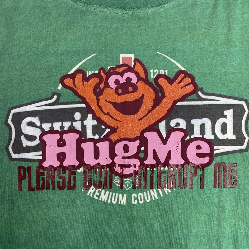 VETEMENTS キャラクタープリントTシャツ HUG ME T-SHIRT VETEMENTS キャラクタープリントTシャツ HUG ME T-SHIRT