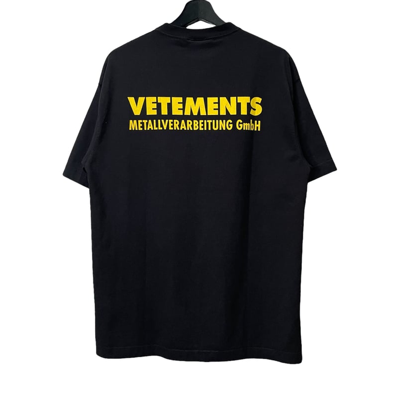 VETEMENTS】17SS METALLVERARBEITUNG GmbH TEE | A