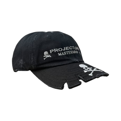 【PROJECT G/R】×MASTERMIND WASHED CRUSHED CAP