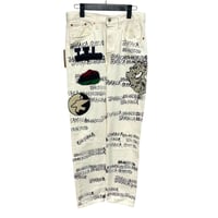 【STUSSY】×DENIM TEARS × OUR LEGACY PATCH DENIM PANTS