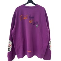 【CHROME HEARTS】 MATTY BOY PRO I WANT MORE NOT LESS SWEAT SHIRT