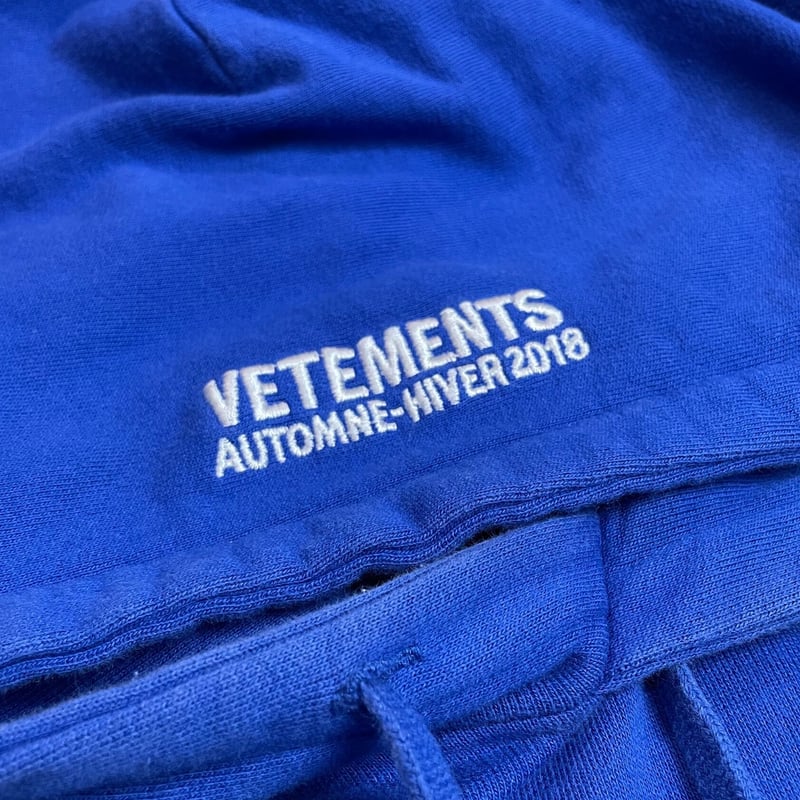 VETEMENTS】17FW EURO HOODIE | AURUM REWEAR