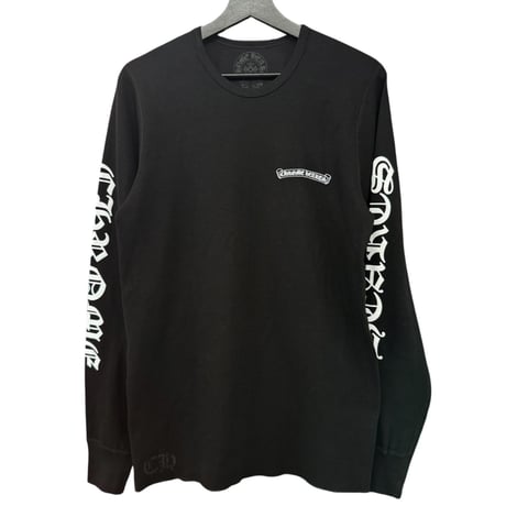 【CHROME HEARTS】SCROLL LABEL THERMAL L/S T-SHIRT