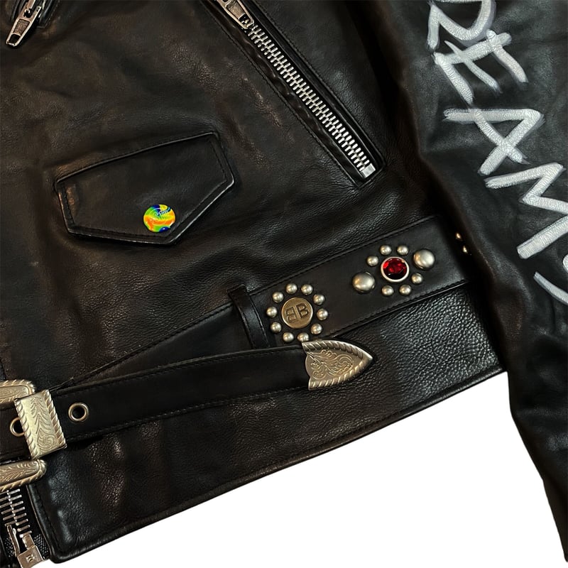 BALENCIAGA】18SS THE POWER OF DREAMS LEATHER JA