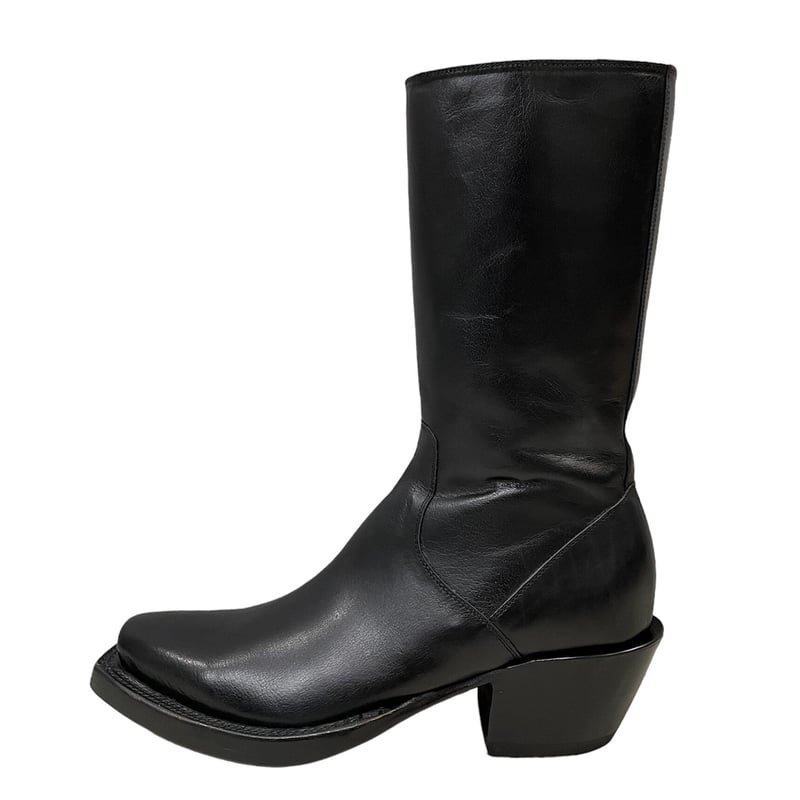 ヴェトモン VETEMENTS <br>サイズ:41 FLAME LEATHER BOOTS サイド 