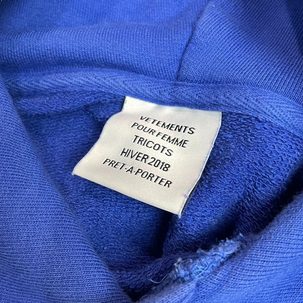 VETEMENTS】17FW EURO HOODIE | AURUM REWEAR