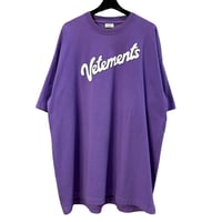 【VETEMENTS】20SS MILK LOGO OVERSIZED TEE
