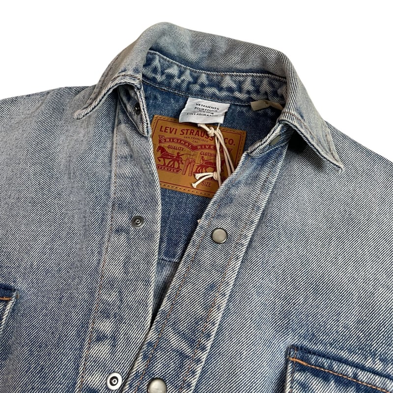 VETEMENTS】× LEVIS OVERSIZED DENIM JACKET | AU