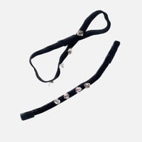 Rose choker and bracelet