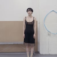 MORGAN DE TOI black camisole dress
