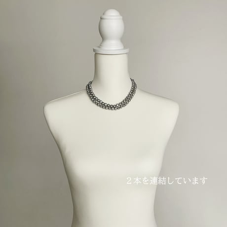 フレキシブルでクールな輝き　[nature TMC] Luxe Ciel ネックレス