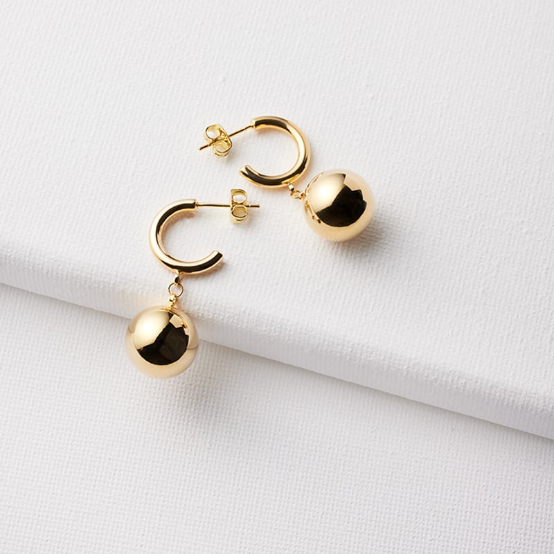 BLOOM フープ&ボールピアス | The May Chang (ザ メイチャン) BLOOM フープ&ボールピアス | The May Chang (ザ メイチャン)