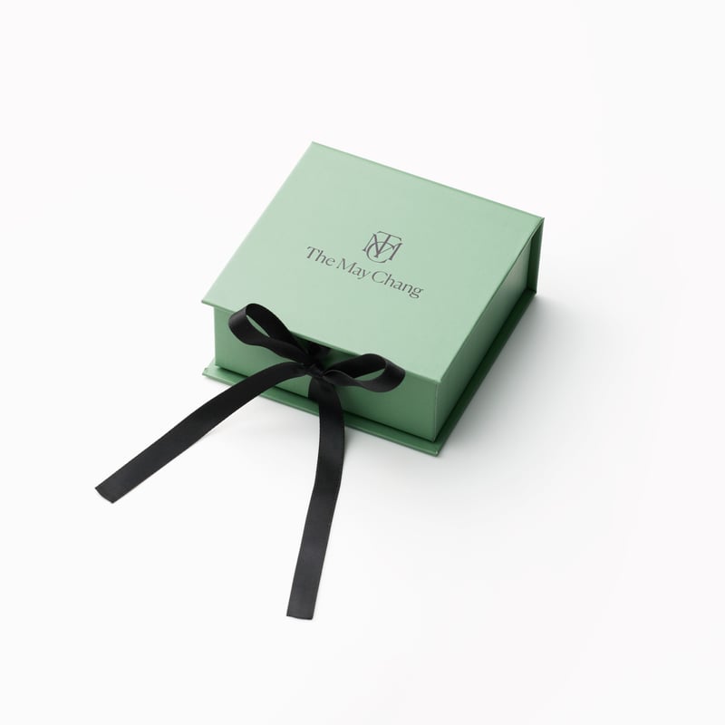 OLIVIA コンビハーフフープピアス〈チタンポスト〉 | The May