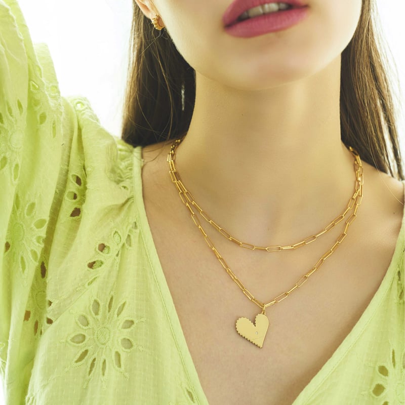 TMC ハートモチーフロングネックレス | The May Chang (ザ TMC ハートモチーフロングネックレス | The May Chang (ザ
