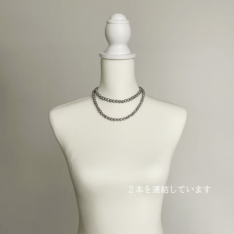 フレキシブルでクールな輝き　[nature TMC] Luxe Ciel ネックレス