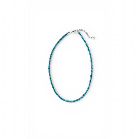 空と海の青をまとうお守りジュエリー　[nature TMC] Tiny Blue ターコイズネックレス