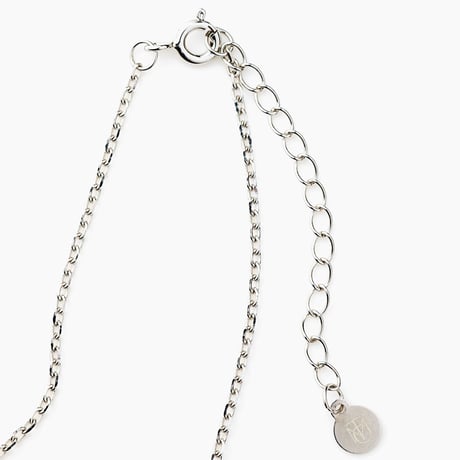 月と星のモチーフがきらめいて　TRINITY　シルバー925製ムーンスターネックレス