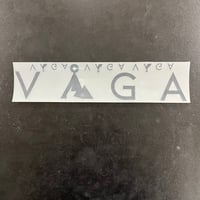 アイロンプリント　チーム名　VAGA-230　ブラック／標準カラー