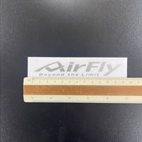 カッティングステッカー　ＡirFly-119   119mm   シルバー