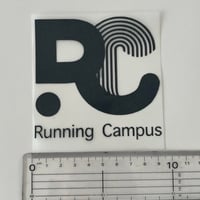 アイロンプリント　チーム名　ランニングキャンパス-95 ブラック／標準カラー