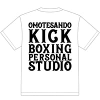 表参道キックTシャツ／白