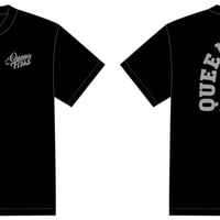 🆕Queen's Fight Tシャツ/黒シルバー🖤🩶DRY