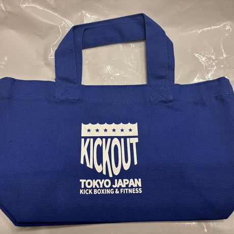 KICK OUT トートバッグＳ（ネイビーブルー💙）