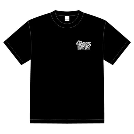 表参道キックTシャツ／黒