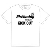 KICK  OUT Tシャツ白