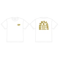 Queen's Fight Tシャツ/白ゴールド🤍🤎