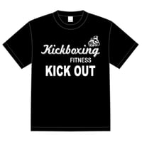 KICK OUT Tシャツ黒