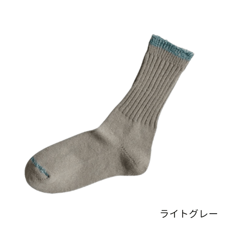 シルクコットン天竺ソックス / L