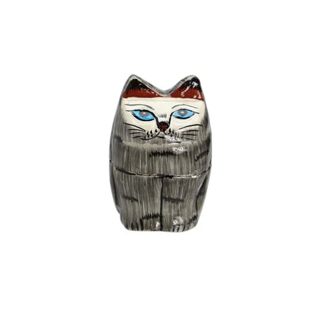 Papier Mache Standing Cat